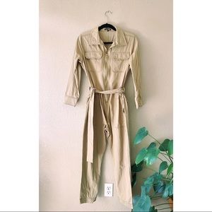 Utility one piece jumpsuit
